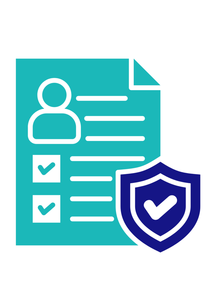 Insurance eligibility verification icon for real time patient coverage verification services.